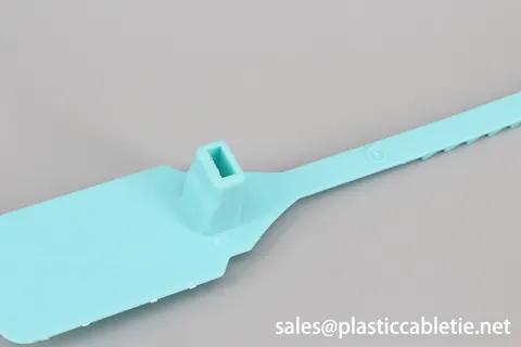 DM-6x330MKT Security seals with barcodes text serial number and logos view 2