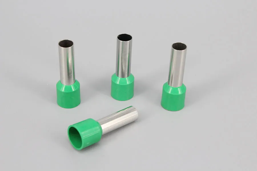 Insulated Cord End Terminal-French and Germany Colour Range Standard and extra Length Cord End Terminals