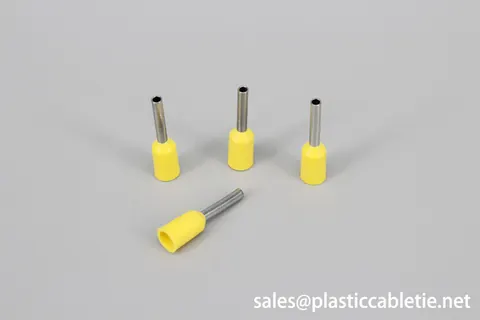 Insulated Cord End Terminal-French and Germany Colour Range Standard and extra Length Cord End Terminals view 2