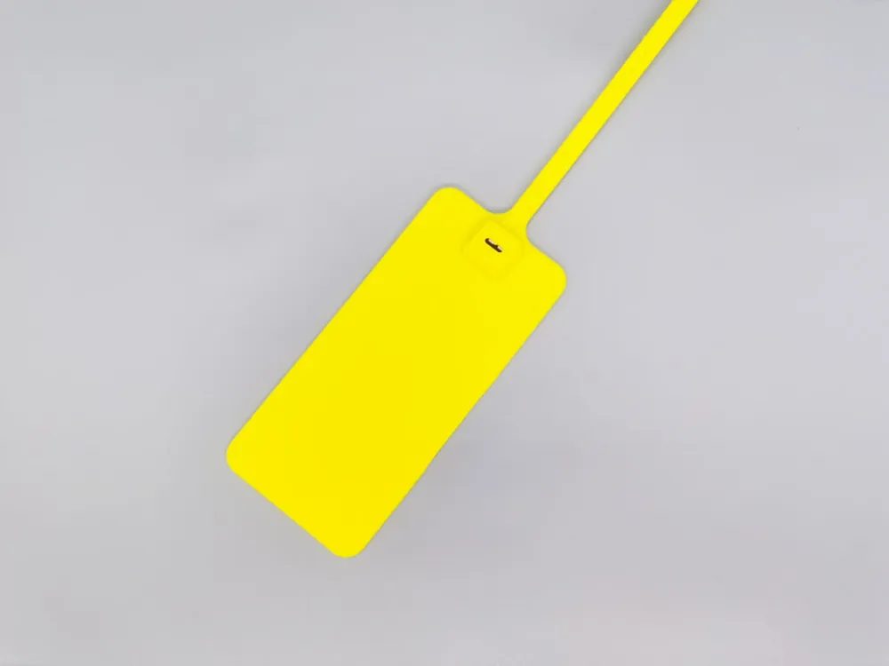 DEMOELE DM-7*470SL Heavy Duty Pull Tight Security Seal with big tag label