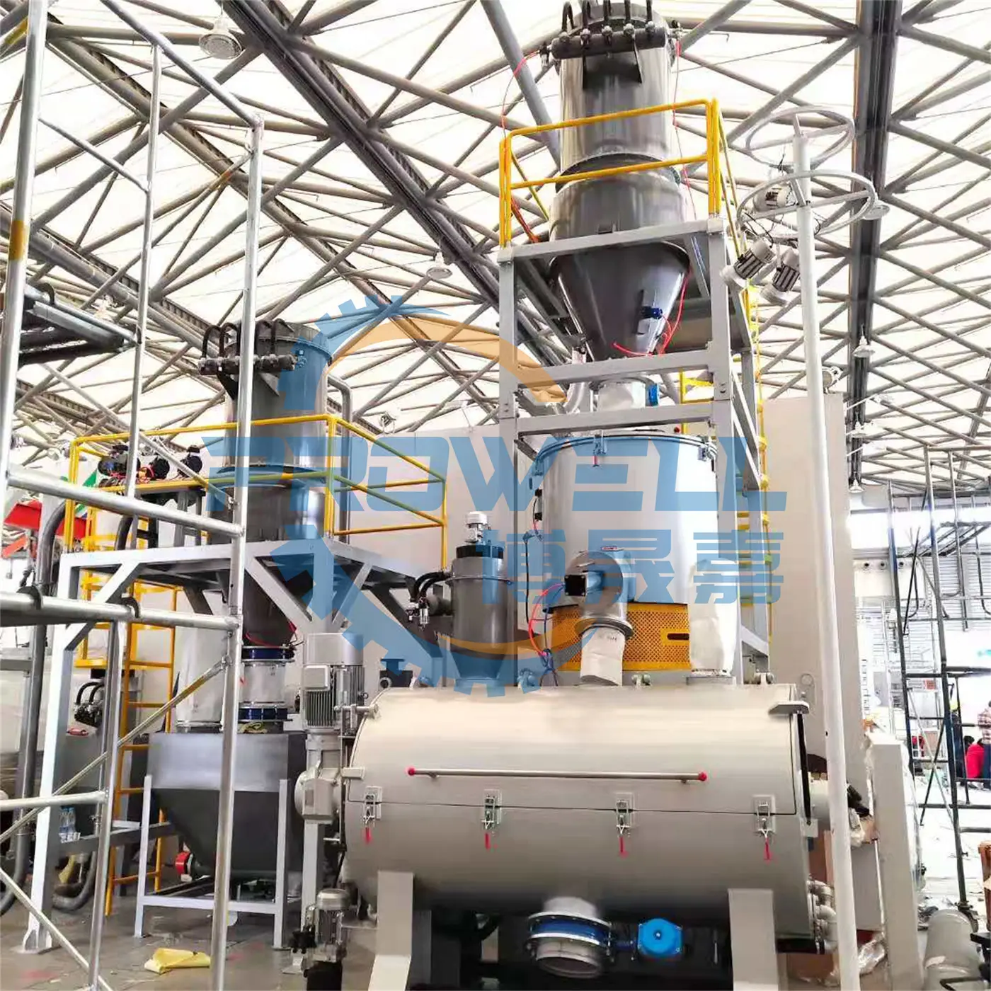 PLA Degradable Plastic Starch High Speed Mixer