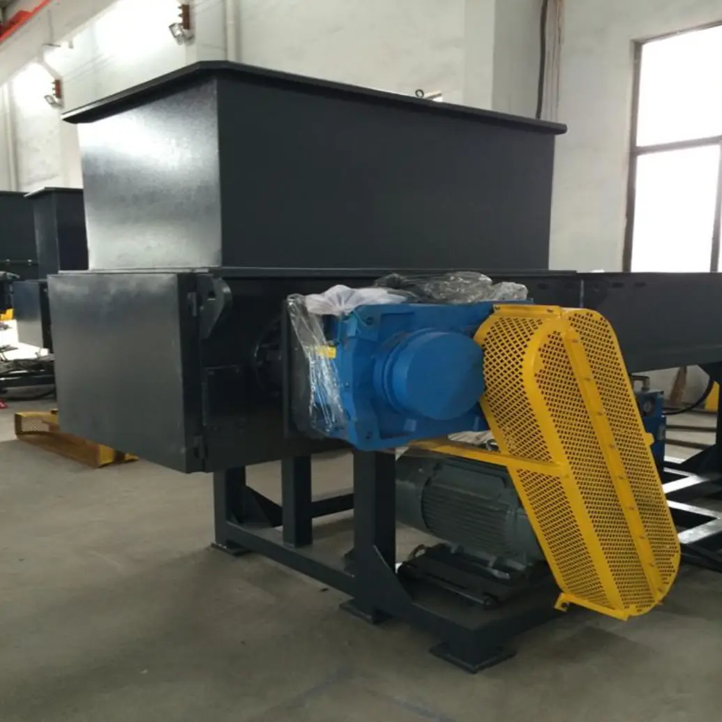 Waste Plastic Recycling Single Shaft Shredder