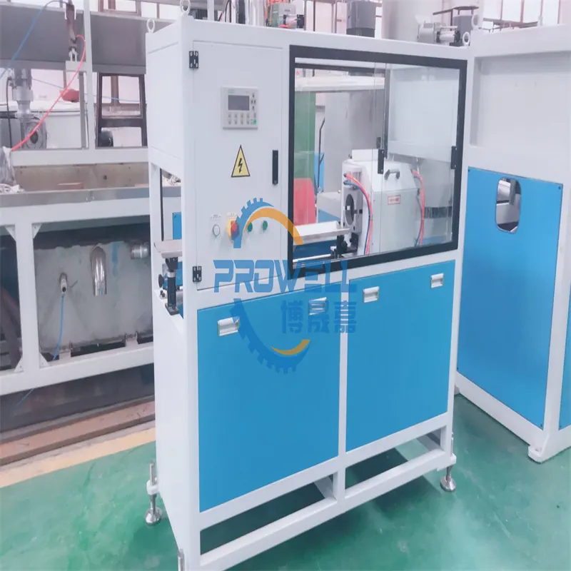 Plastic Pipe Extrusion Machine Cutter/PVC PE Large Pipe Dustless Cutting Machine photo 3