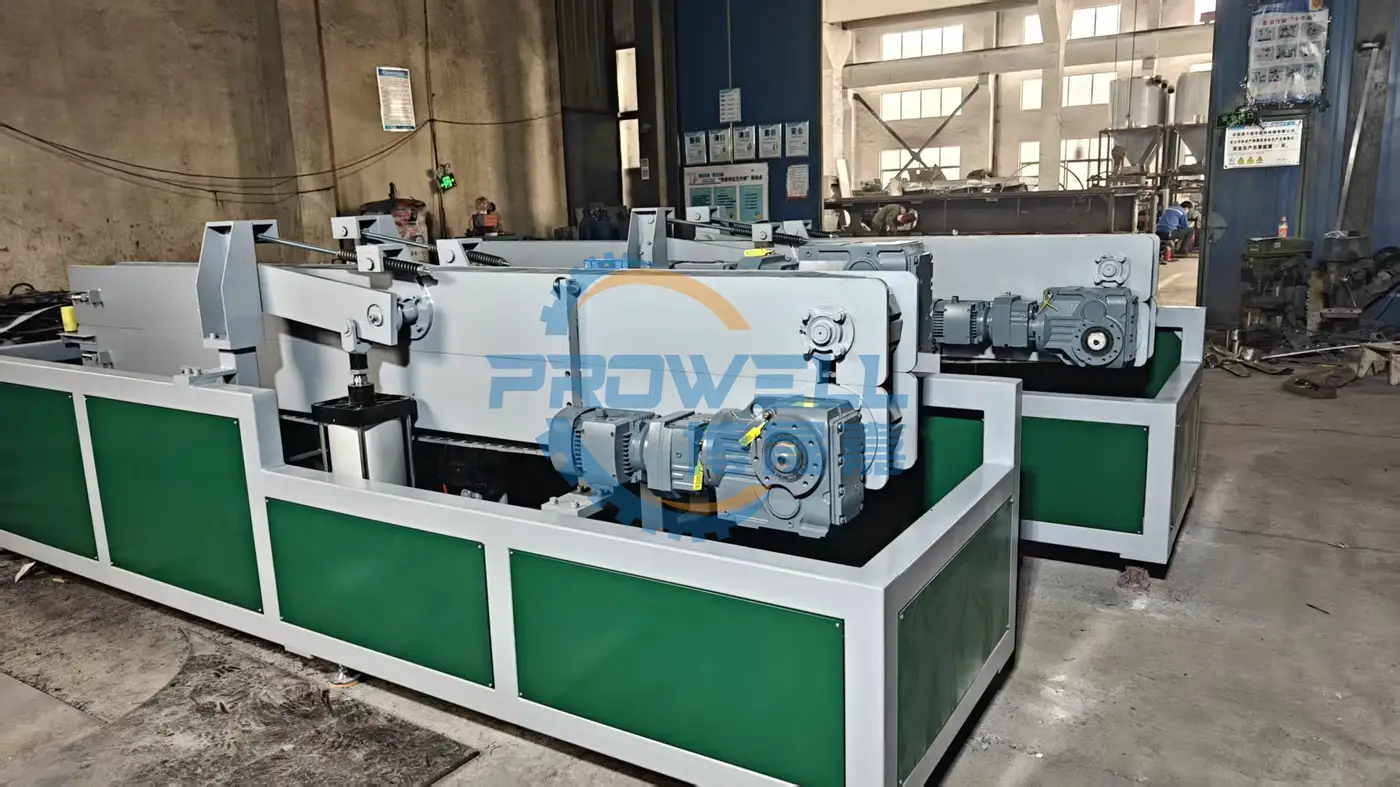 FRP Fiberglass Rebar Pultrusion Caterpillar Pulling Machine
