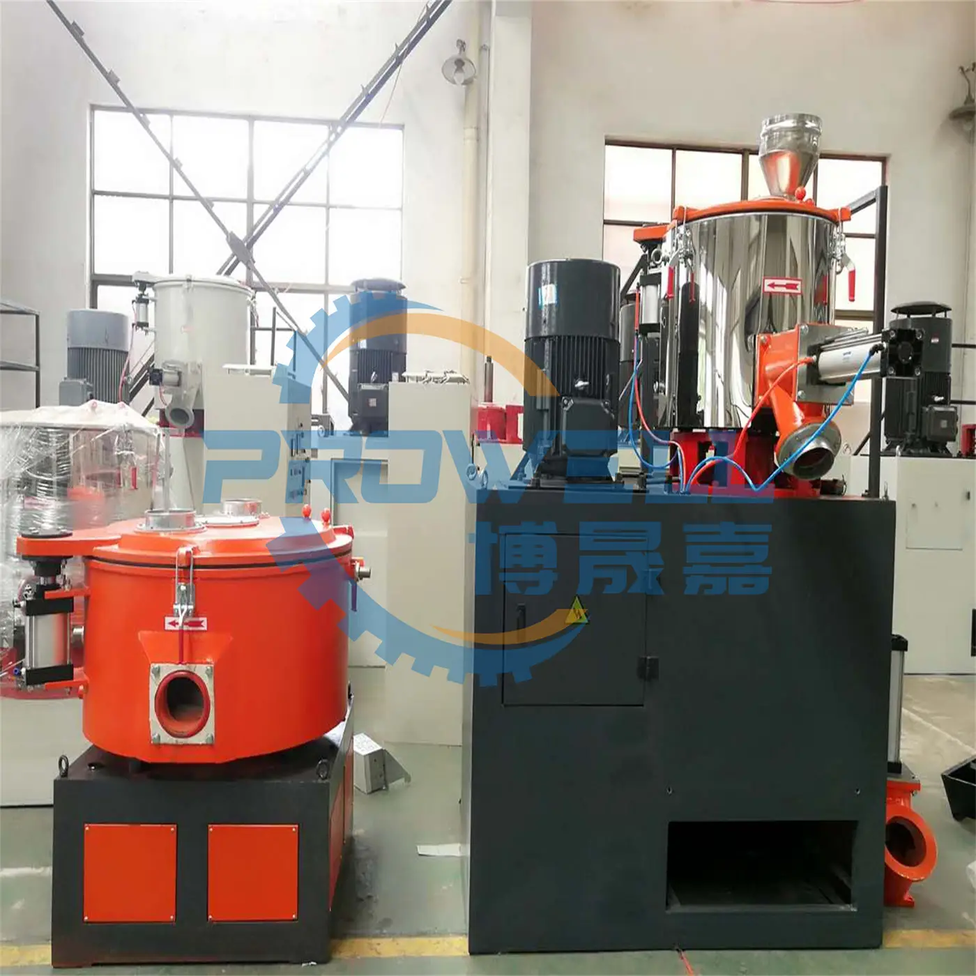 PVC Powder Granules High Speed Mixer Plastic Mixing Machine photo 2