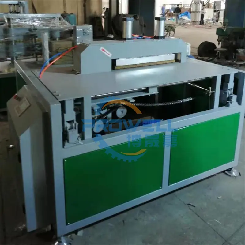 Plastic Wall Panel Board Cutting Machine/PVC WPC Ceiling Profile Dustless Cutter photo 2