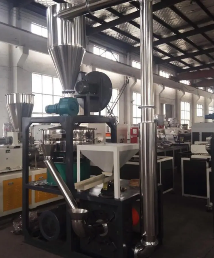 High Speed Mixers & Plastic Processing Equipment — Plastic Pvc Powder Pulverizing Machine