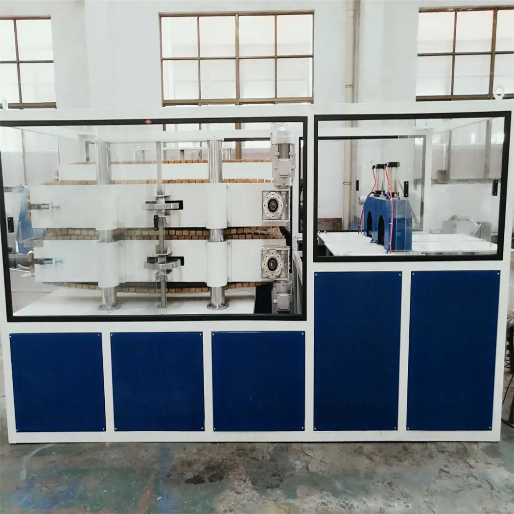 PVC Two Cavity Pipe Extrusion Machine photo 3
