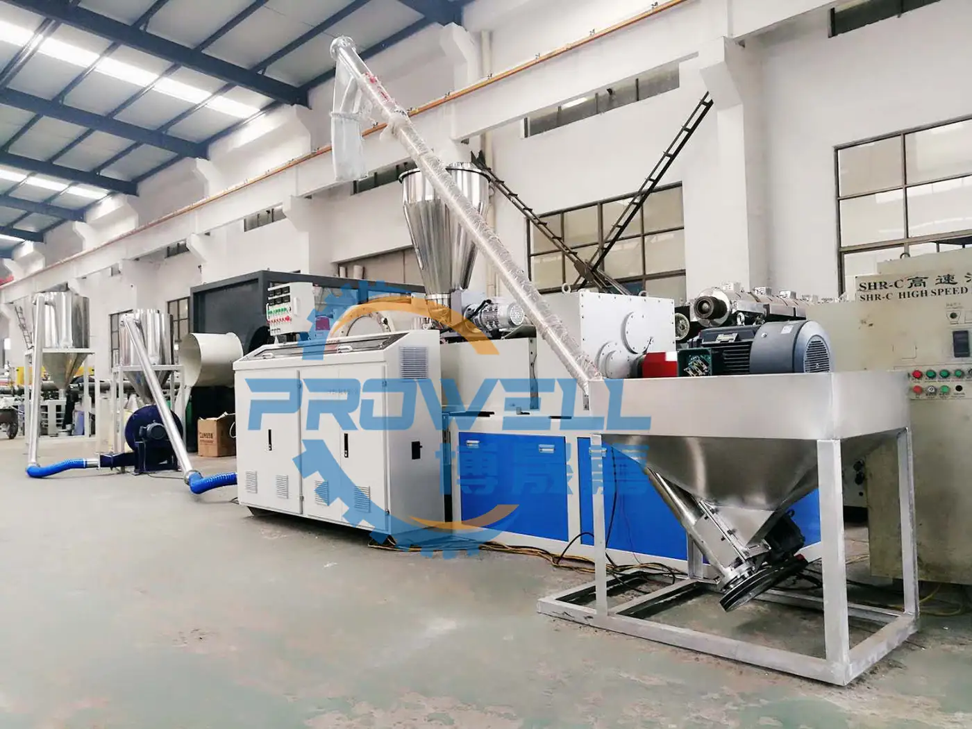 PVC Powder Hot-Cut Granulation Production Line