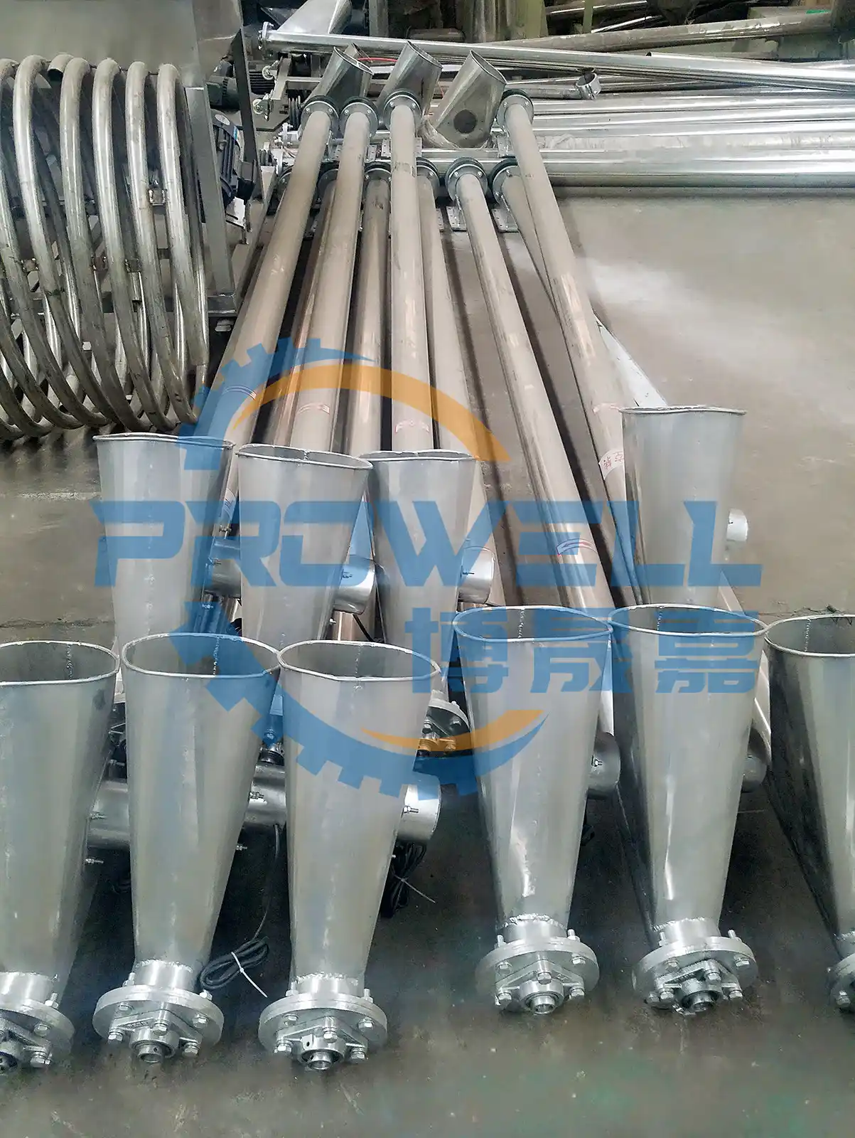 Custom Made Screw Loader Conveyor Feeder For Food and Chemical Industry photo 2