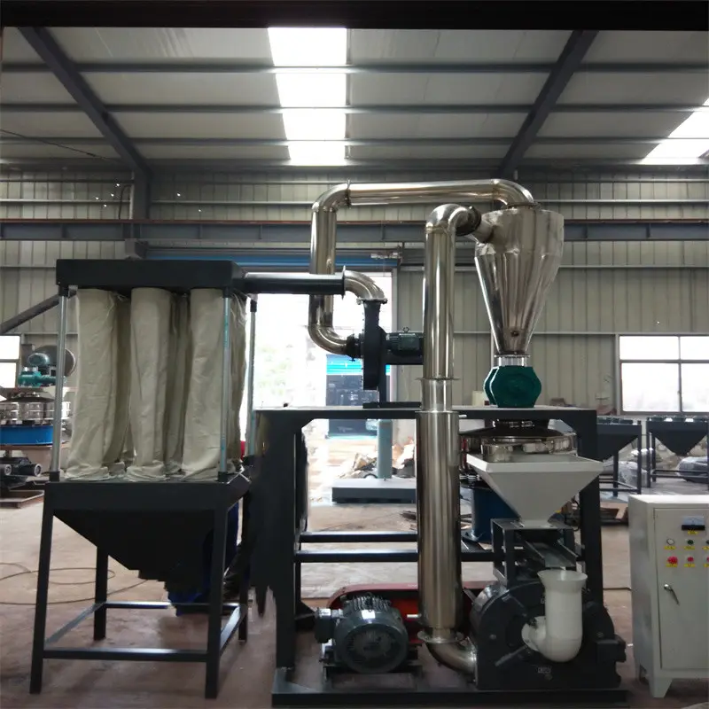 High Speed Mixers & Plastic Processing Equipment — Smf 200 Small Plastic Pulverizer Machine