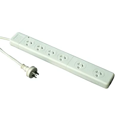 Australia 6 outlet power cord product photo