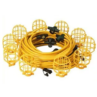 100FT With Plastic Lampguard - Temporary Lighting Strings from Ningbo Jianuo Electronic