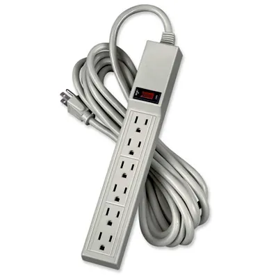 6 way power cord product photo