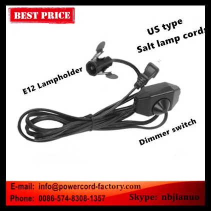 US Type Dimmer 3 - Salt Lamp Cords from Ningbo Jianuo Electronic