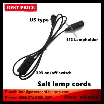 US type 303 - Salt Lamp Cords from Ningbo Jianuo Electronic