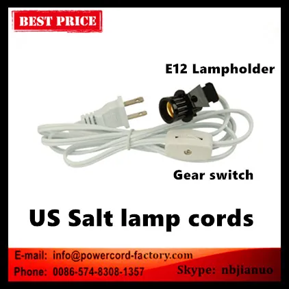 US Type Gear - Salt Lamp Cords from Ningbo Jianuo Electronic