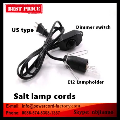 US Type Dimmer 2 - Salt Lamp Cords from Ningbo Jianuo Electronic