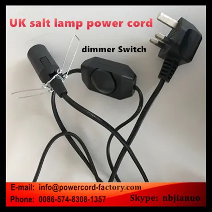 UK Type Dimmer - Salt Lamp Cords from Ningbo Jianuo Electronic