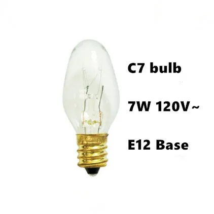 C7 Bulb - Salt Lamp Bulbs from Ningbo Jianuo Electronic