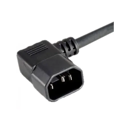 C14 left angle power cord product photo