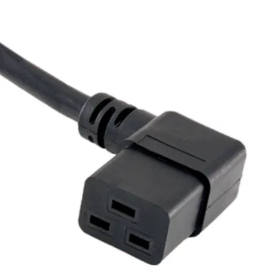 Right Angle C19 - IEC 60320 Power Cords from Ningbo Jianuo Electronic