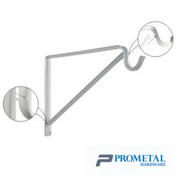 115 shelf and rod bracket