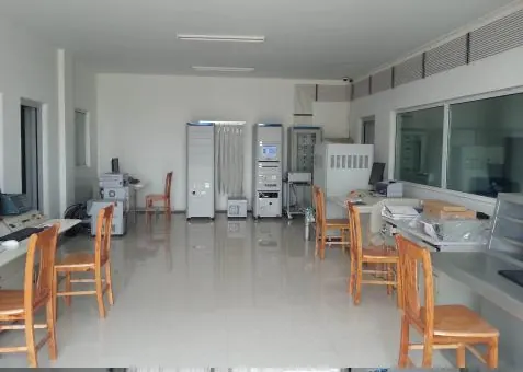 Laboratory hall
