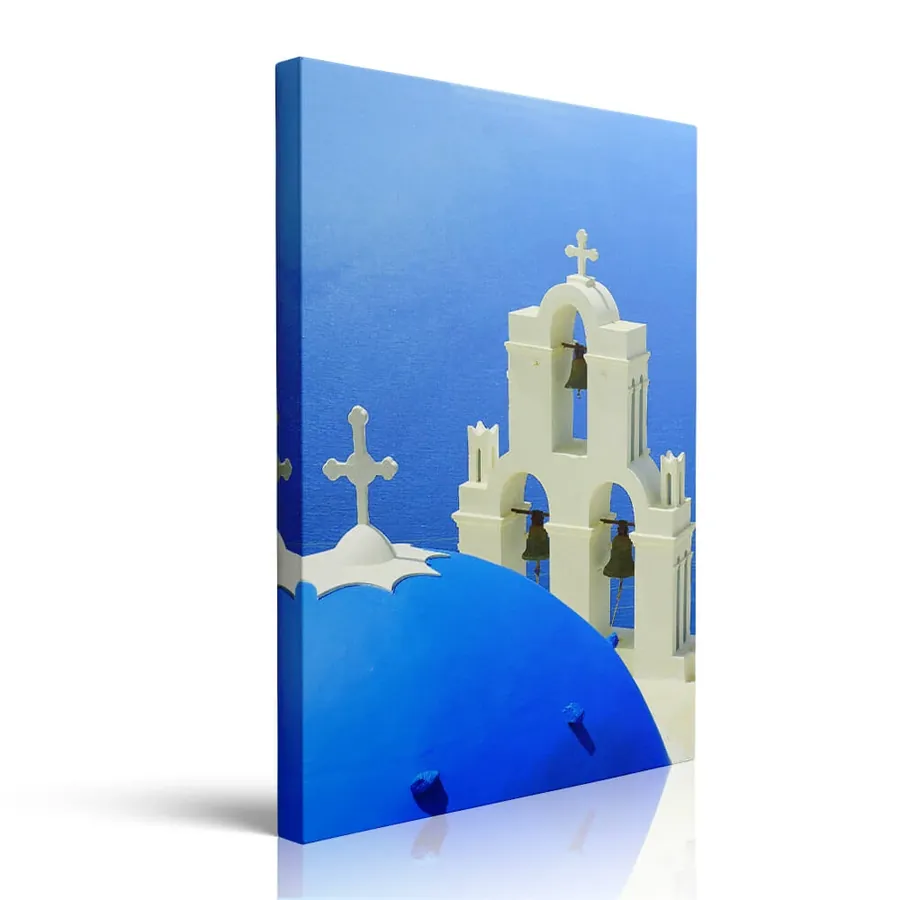 Agios Theodori Church printed on canvas by Pveror Art
