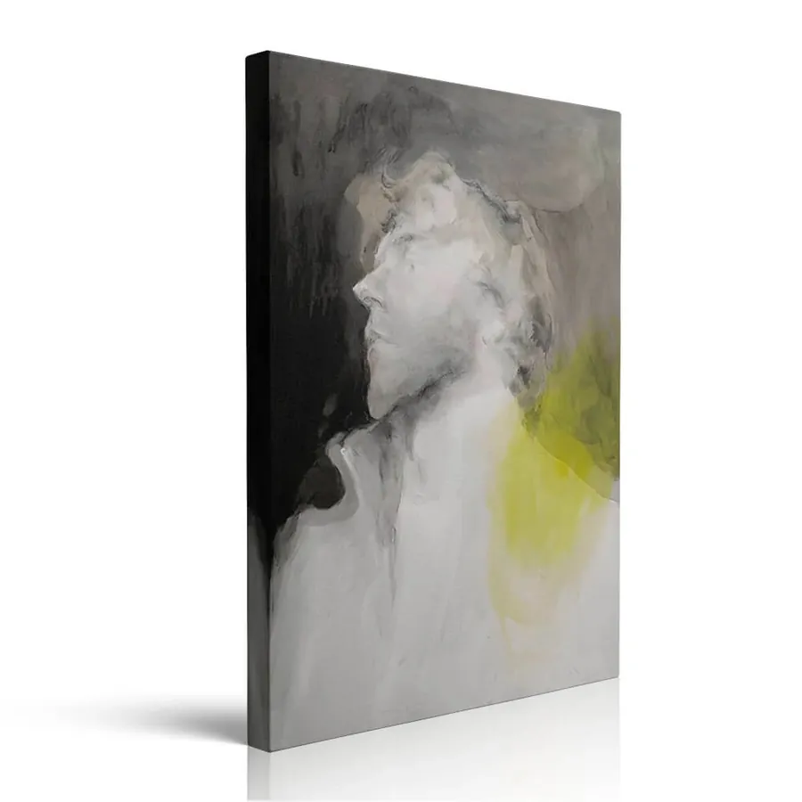 Man Abstract printed on canvas by Pveror Art