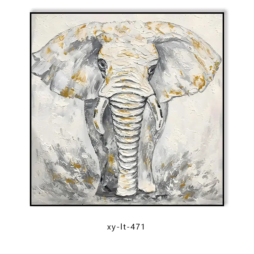 A design from the factory library, printed on canvas and photographed in the workshop.