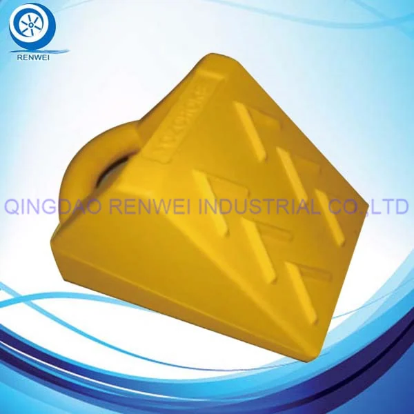 RW1186P Rubber Wheel Chock from Renwei