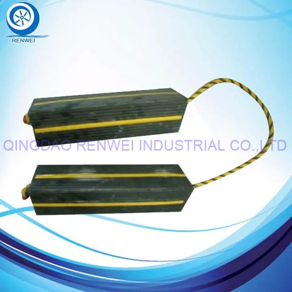 RW1866 Rubber Wheel Chock from Renwei