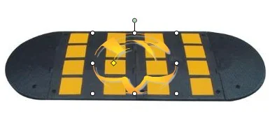 RW-A06 Rubber Speed Hump from Renwei