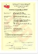 LVD certificate