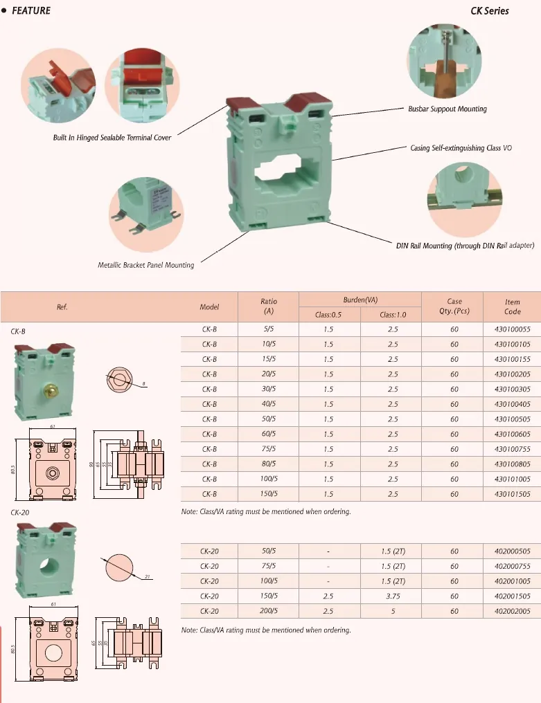 CK Current Transformer