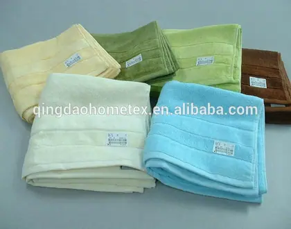 Folded towels