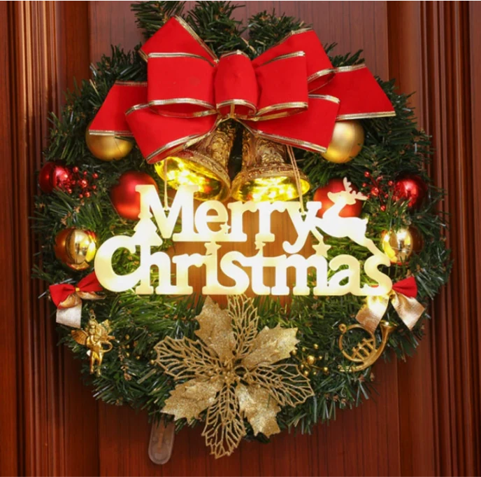 Christmas Ornament and Wreath Light - Lit baubles, hanging ornaments and pre-lit wreaths for tree and door.