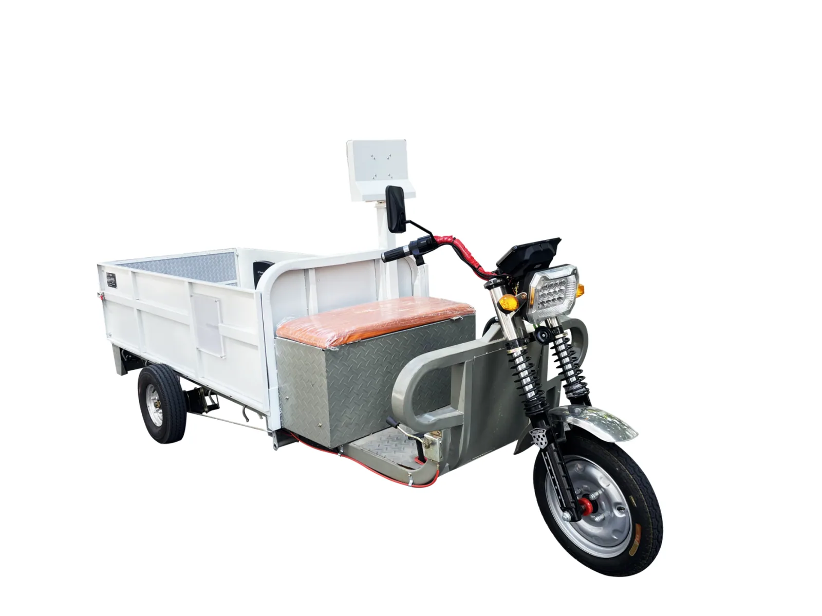 RBC-CZZL-YZ01 automatic weighing rotary scale for sheep on a white background, showing touch screen and wheels