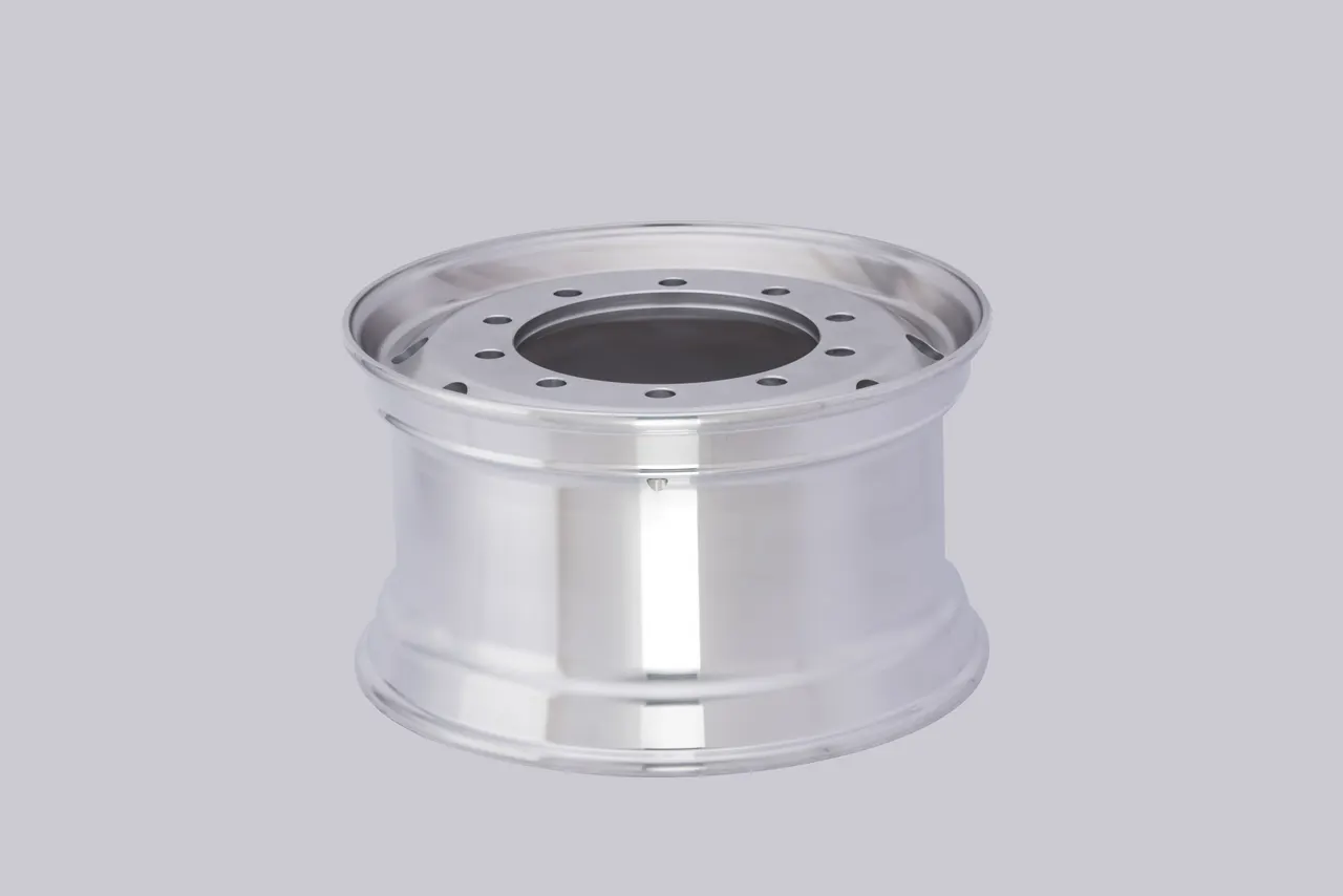 22.5x11.75 Coated truck wheel view 4