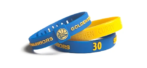 Custom Silicone Bracelets range produced by Rich Industry