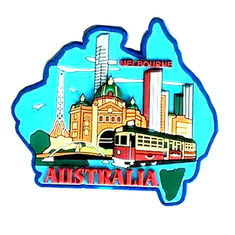 Australia Tourists Souvenir Customized Fridge Magnets RC-TS05