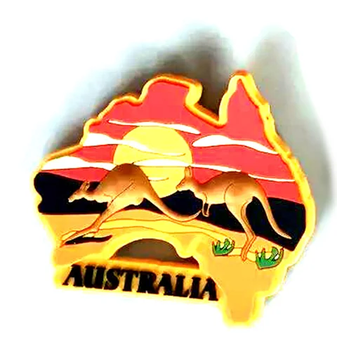Tourists Souvenir Kangaroo Magnet Magnets RC-TS04
