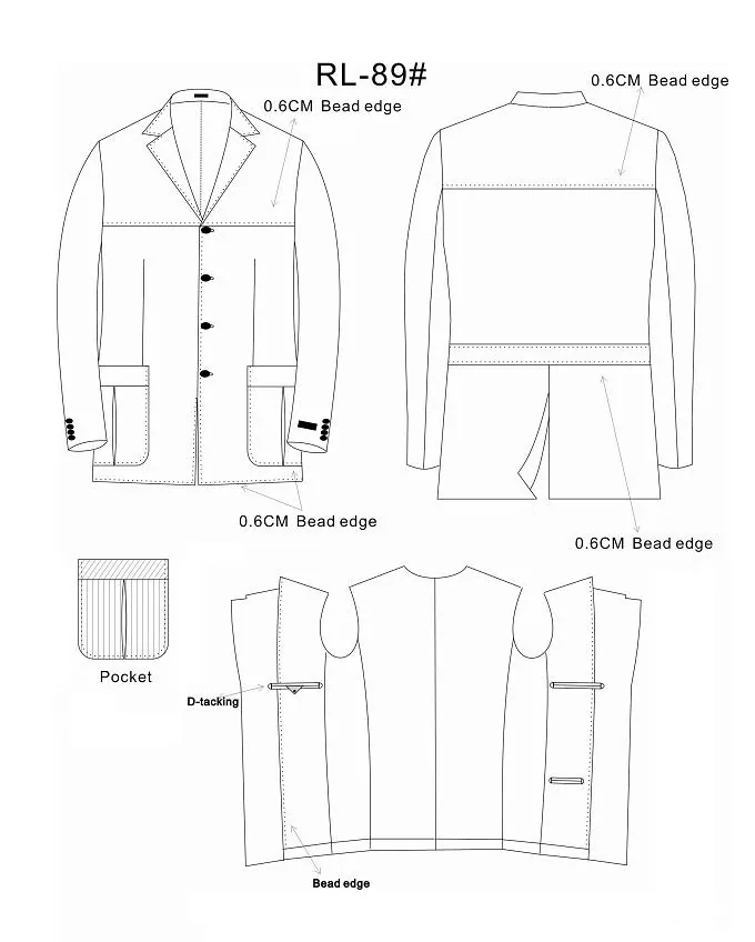 RL89 - classics long sleeve style by Right Luck
