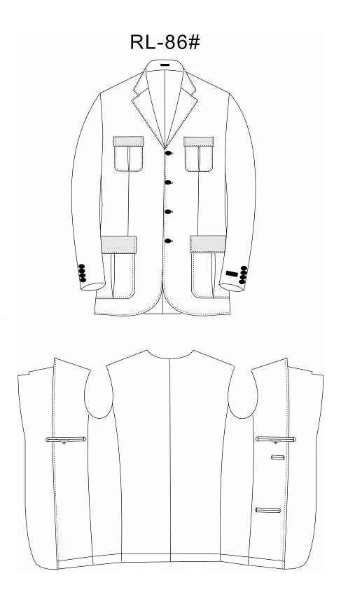 RL86 - classics long sleeve style by Right Luck