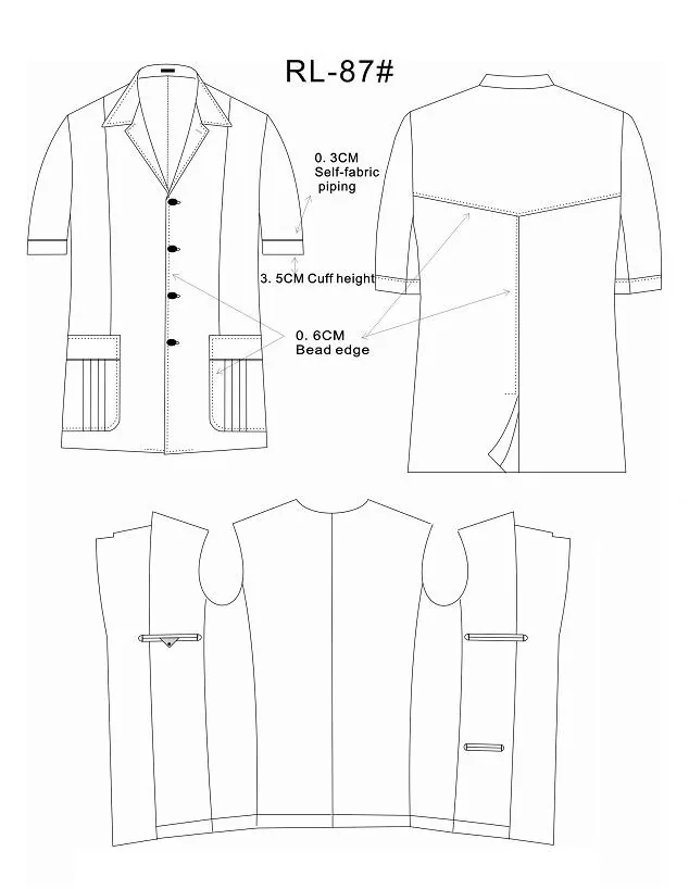 RL87 - classics short sleeve style by Right Luck