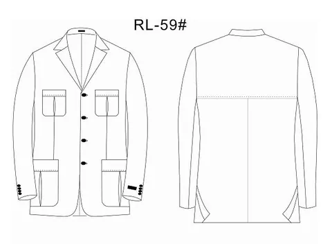 RL59 - classics long sleeve style by Right Luck