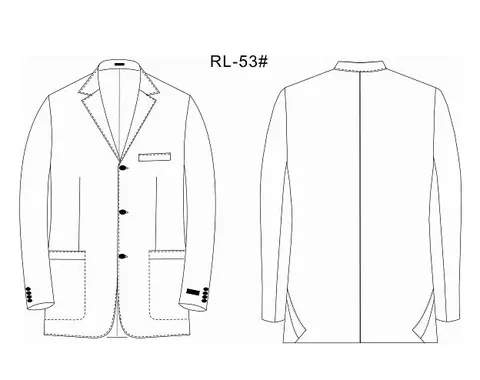 RL53 - classics long sleeve style by Right Luck
