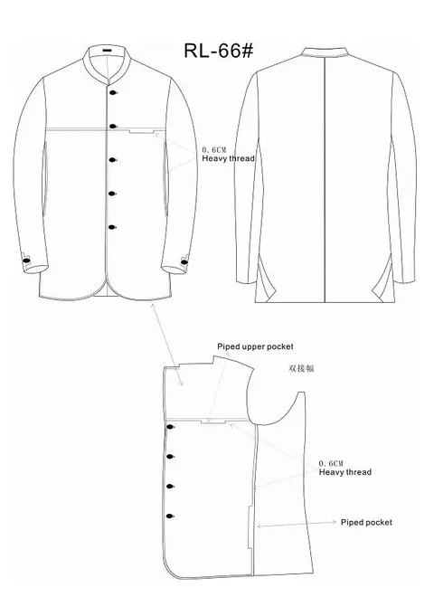 RL68 - classics long sleeve style by Right Luck