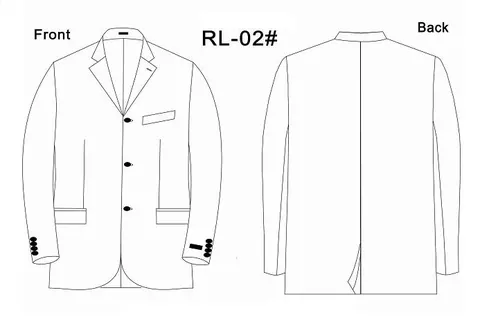 RL02 - classics long sleeve style by Right Luck